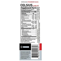 Celsius Sparkling Strawberry Guava Energy Drink