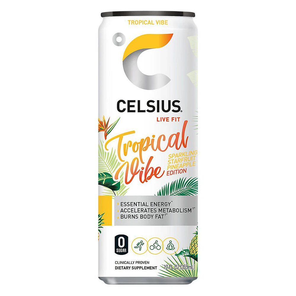 Celsius Tropical Vibe (Case of 12)