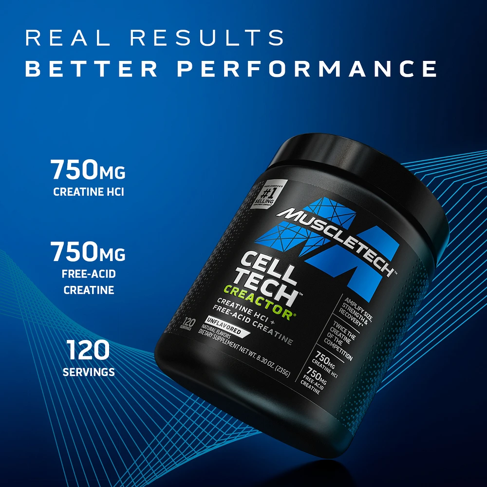 CellTech Creactor Unflavored 120 Servings