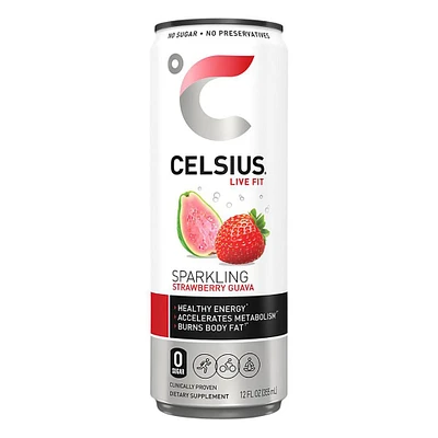 Celsius Sparkling Strawberry Guava Energy Drink