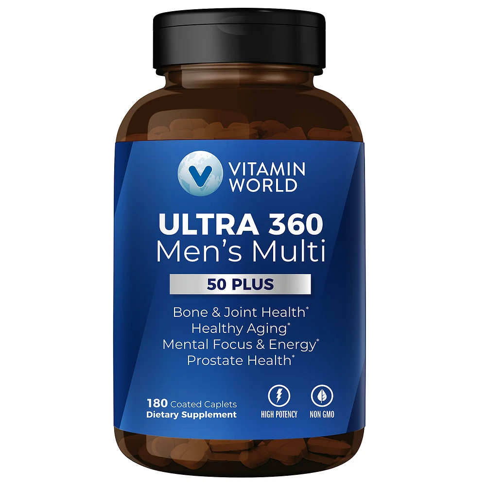 ULTRA 360 Men’s Multivitamin 50 Plus