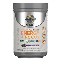 Sport Organic Plant-Based Energy + Focus Blackberry