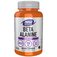 Beta-Alanine 750 mg, Delays Muscle Fatigue*, Endurance*, 120 Veg Capsules