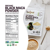 Raw Organic Black Maca Powder