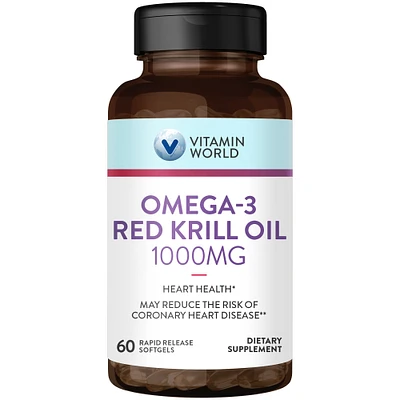 Omega-3 Red Krill Oil 1000MG