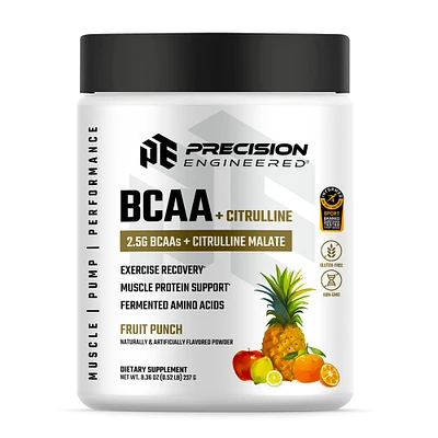 PE BCAA+Citrulline Fruit Punch 237g