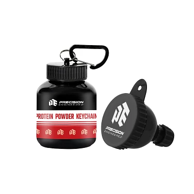 Protein Powder On-the-go Bottle and Funnel