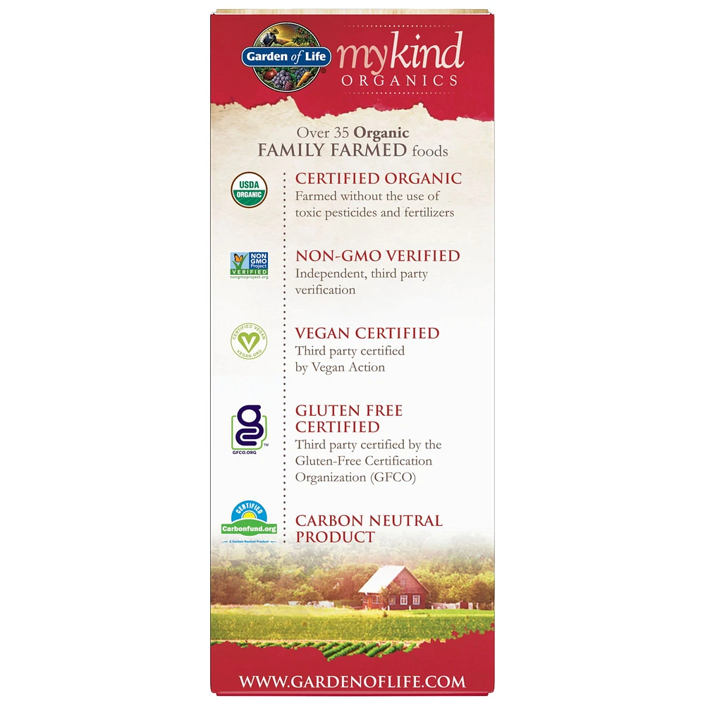 mykind Organics Organic Plant-Sourced Iron + Herbs  (Cranberry-Lime Liquid)