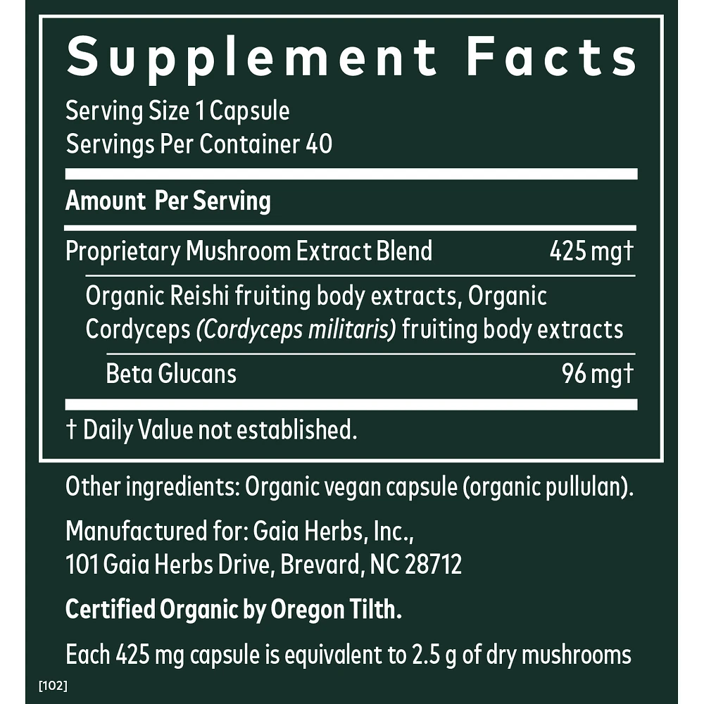 Respiratory Mushroom Blend