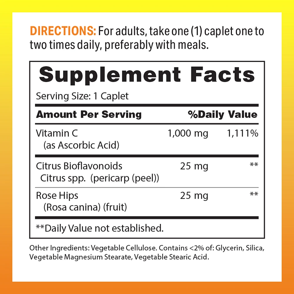 Vitamin C with Bioflavonoids and Rose Hips