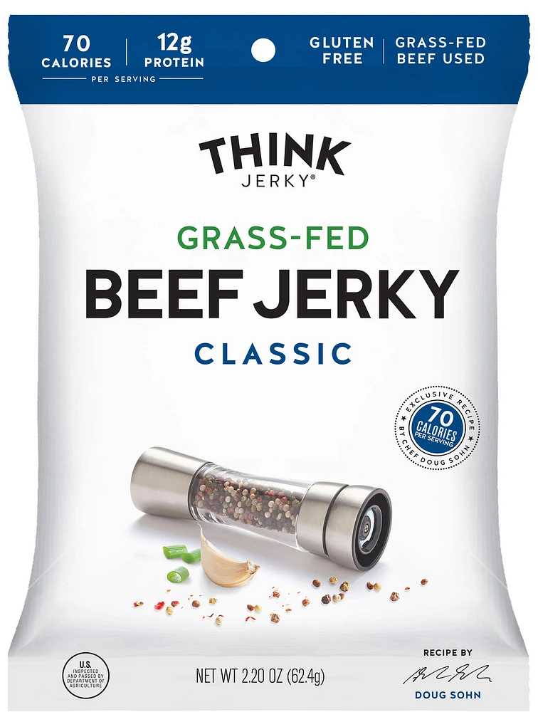 Think Jerky Classic Beef Jerky 2.2oz