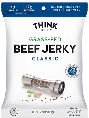 Think Jerky Classic Beef Jerky 2.2oz