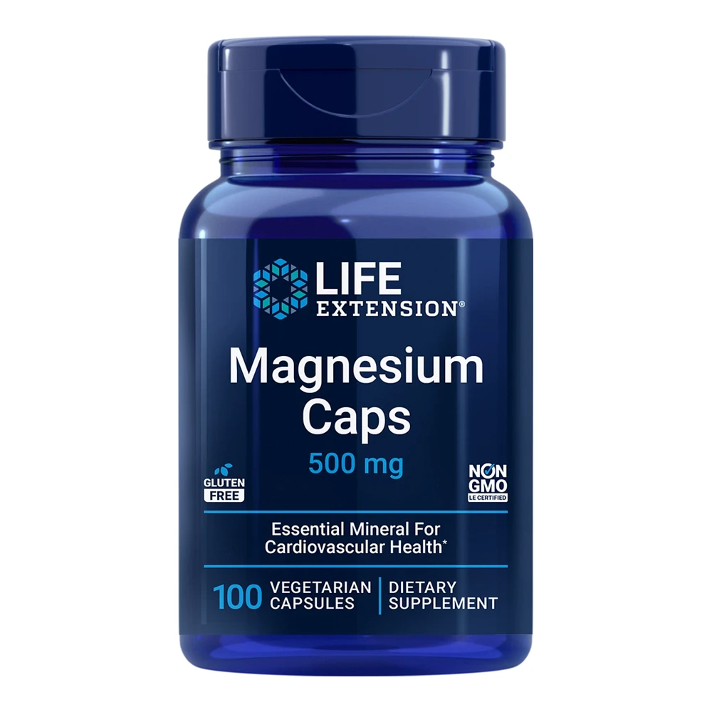 Magnesium Caps 500mg 100ct