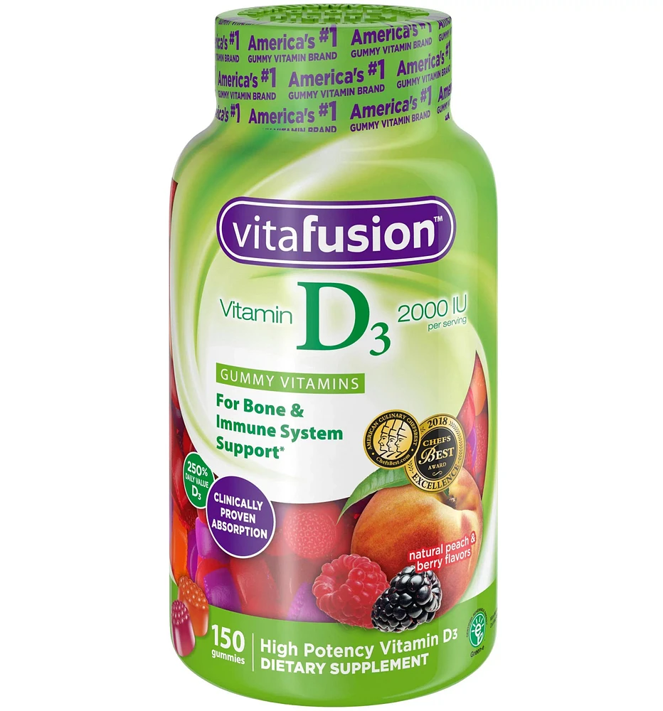 Vitamin D3 2000 IU Gummies