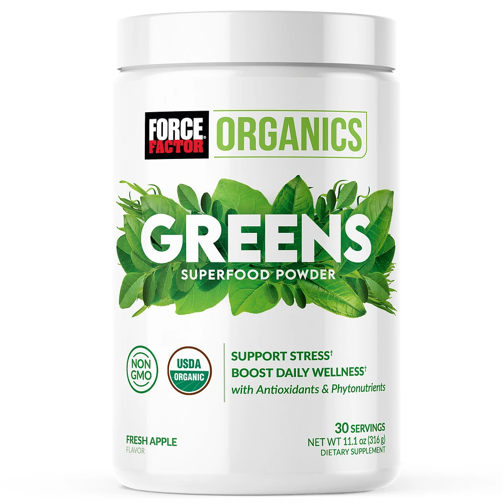 Organic Greens Superfood Powder Green Apple