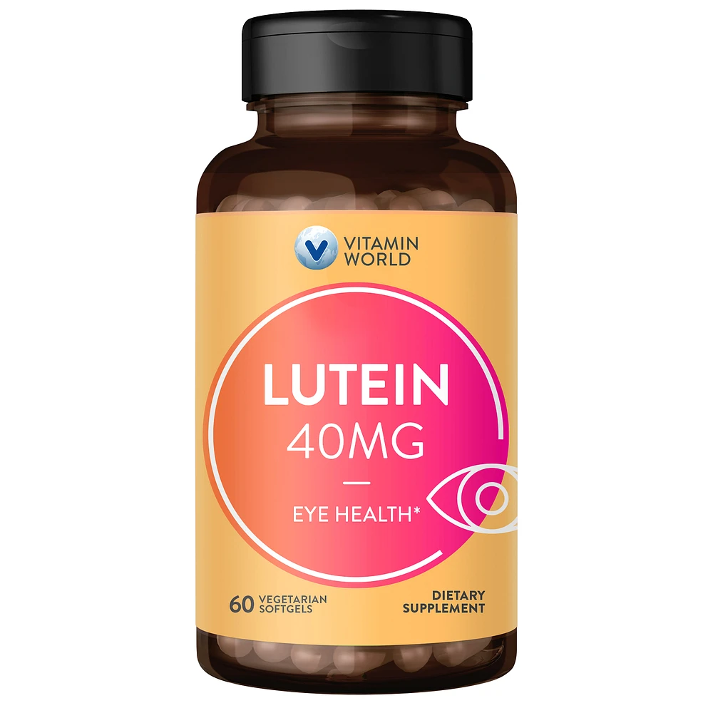 Lutein 40MG Rapid Release Softgels