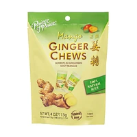 Ginger Chews Mango 4 Oz