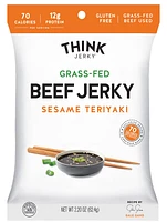 Think Jerky Sesame Teriyaki Beef Jerky 2.2oz