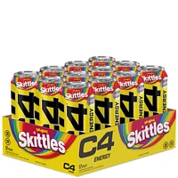 C4 Energy Skittles 16oz. (Case of 12)