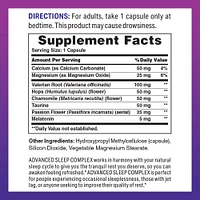 Advanced Sleep Complex 100 Rapid Release Capsules