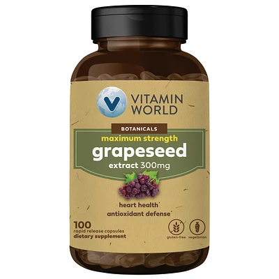 VW Grapeseed 300mg 100cap