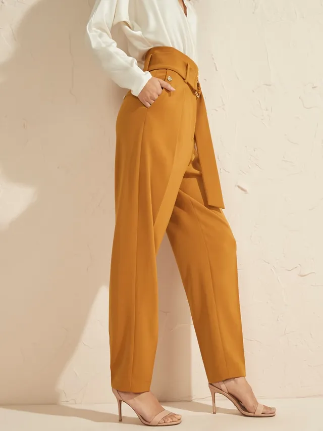 Zara BELTED PAPERBAG PANTS