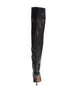Over-the-Knee Heeled Boot