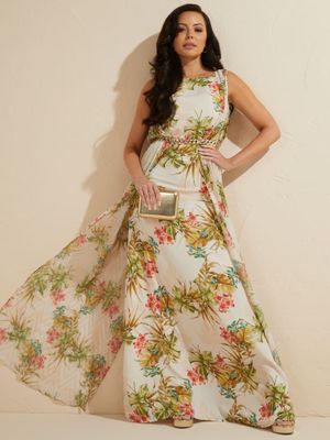 Tropical Bouquet Maxi Dress