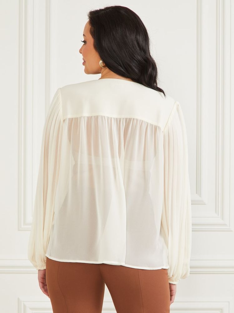 Georgia Pleated Blouse