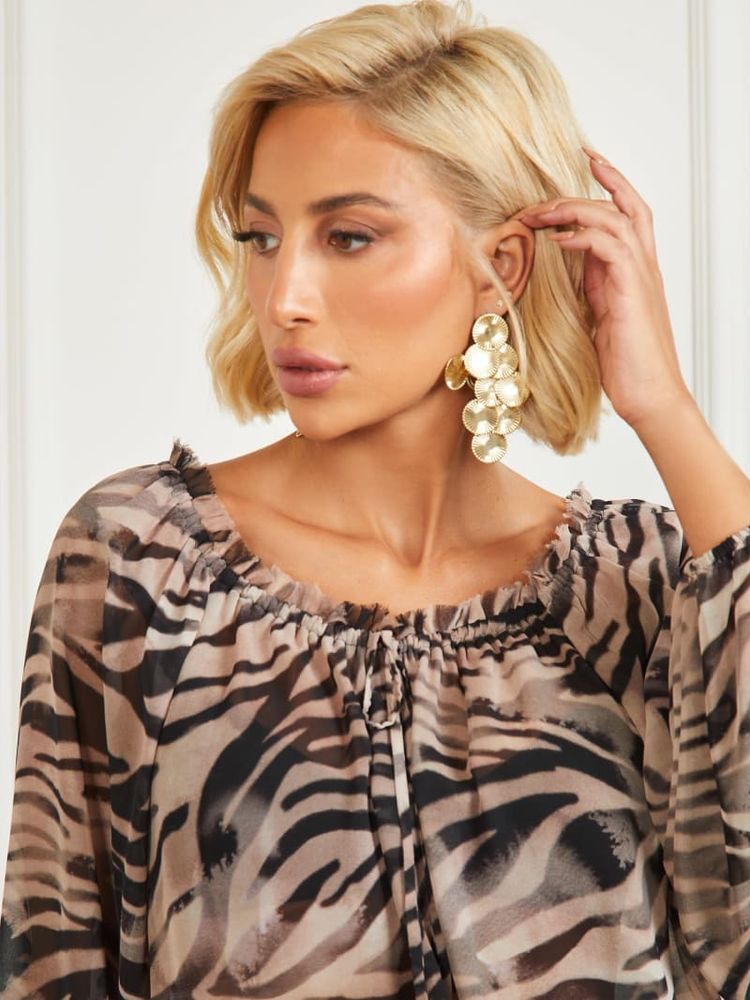 Britney Silk Blouse