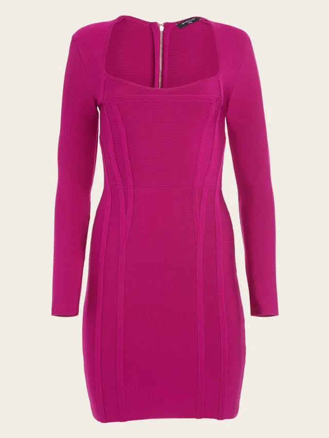 guess pink bandage dress MARCIANO BY GUESS ANALISE BANDAGE DRESS VIVACIOUS CORAL | Online Outlet