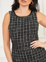 Secret Tweed Pencil Dress