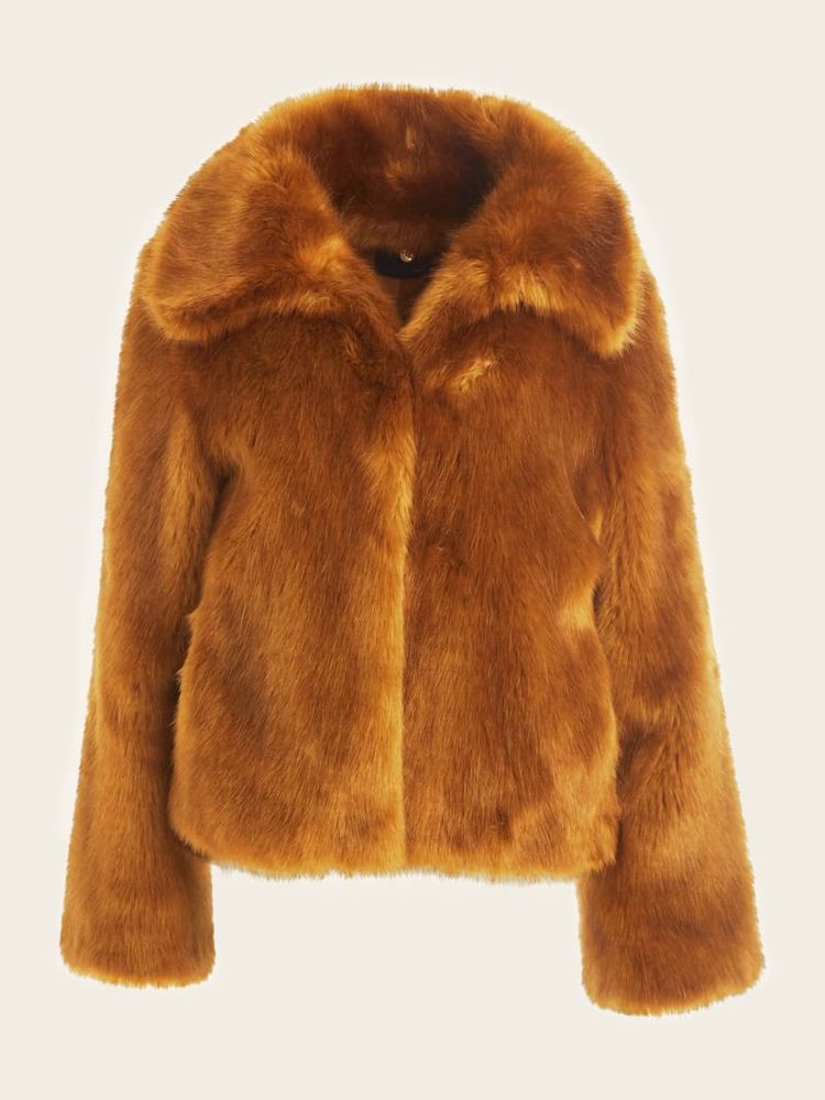 GUESS New Gwenda Faux-Fur Jacket