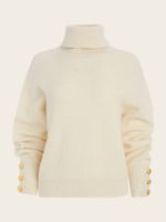 Elodie High Neck Wool-Blend Sweater