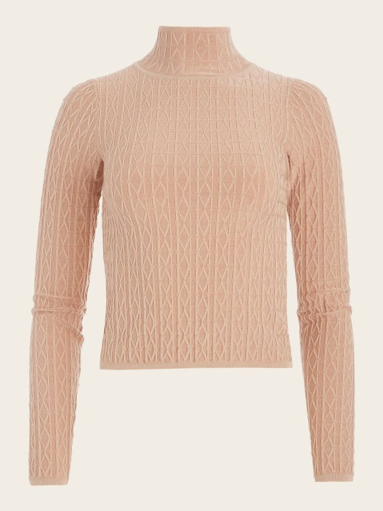 Emma Jacquard Sweater Top