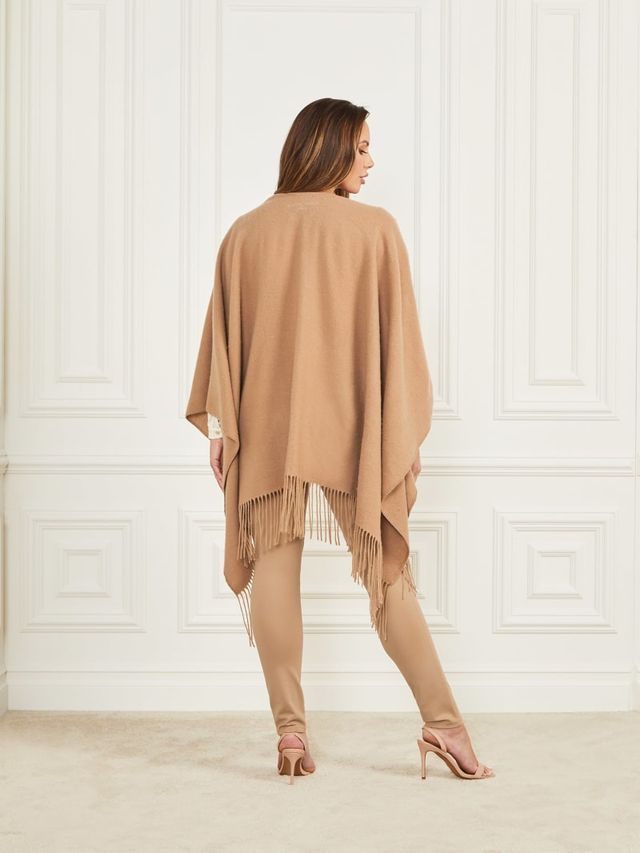 Toile de Jouy Sauvage Hooded Poncho