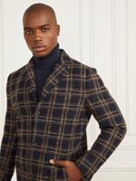 Daily Single Breasted Wool-Blend Coat