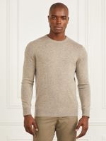 Cashmere-Blend Crewneck Sweater