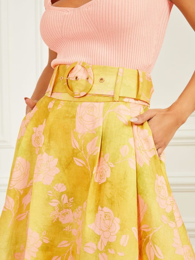 Eco Rose Romance Skirt