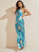 Mykonos Silk Maxi Dress