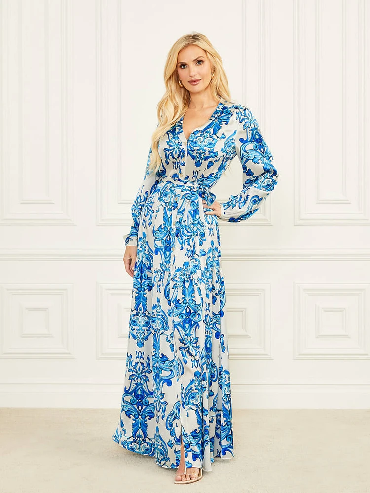 Nomad Silk Maxi Dress