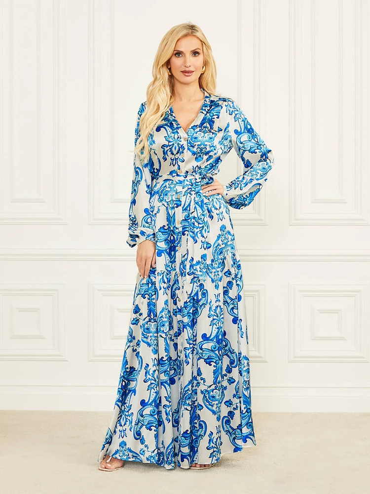 Nomad Silk Maxi Dress