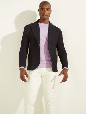 Slim Patch Pocketed Blazer