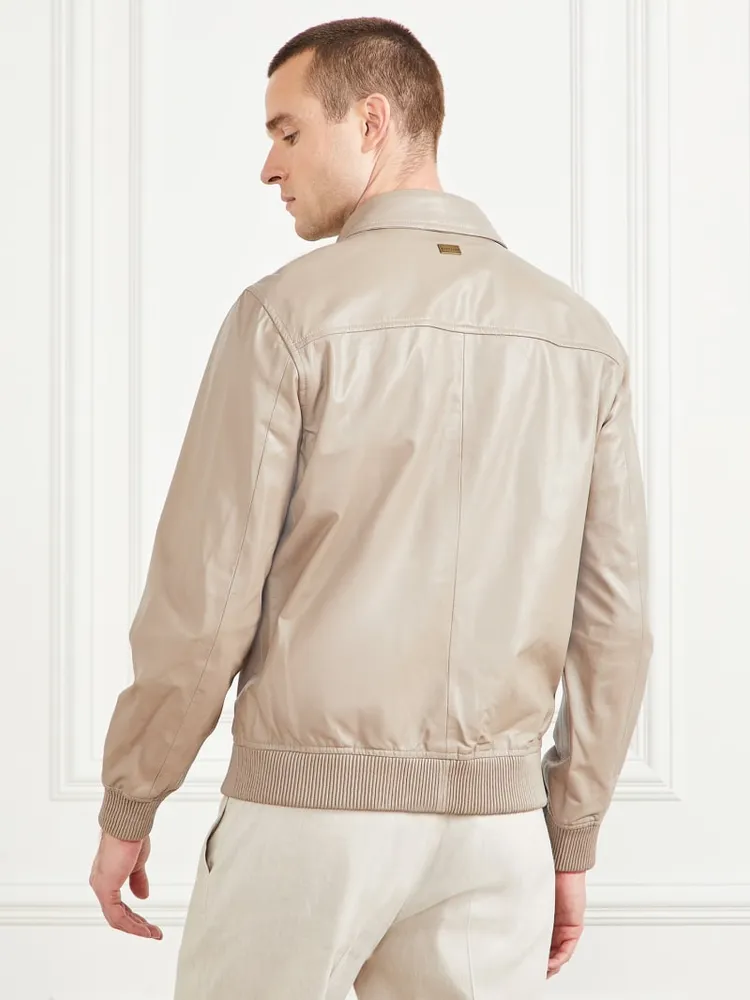 Leather Flight Jacket