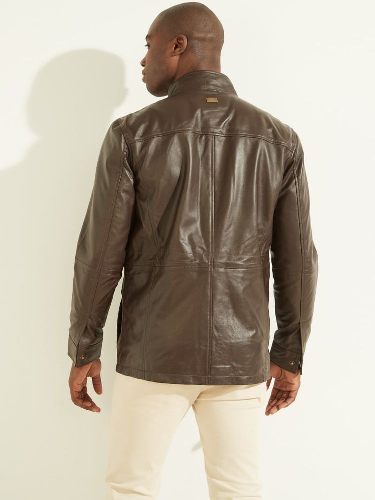 Leather Field Jacket