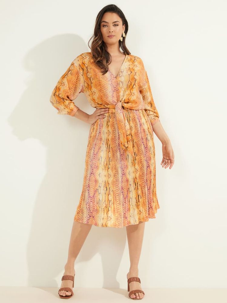 Sonora Silk Tie-Front Blouse