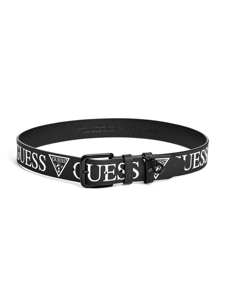 Logo-Print Belt