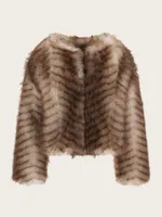 Nerissa Faux-Fur Jacket