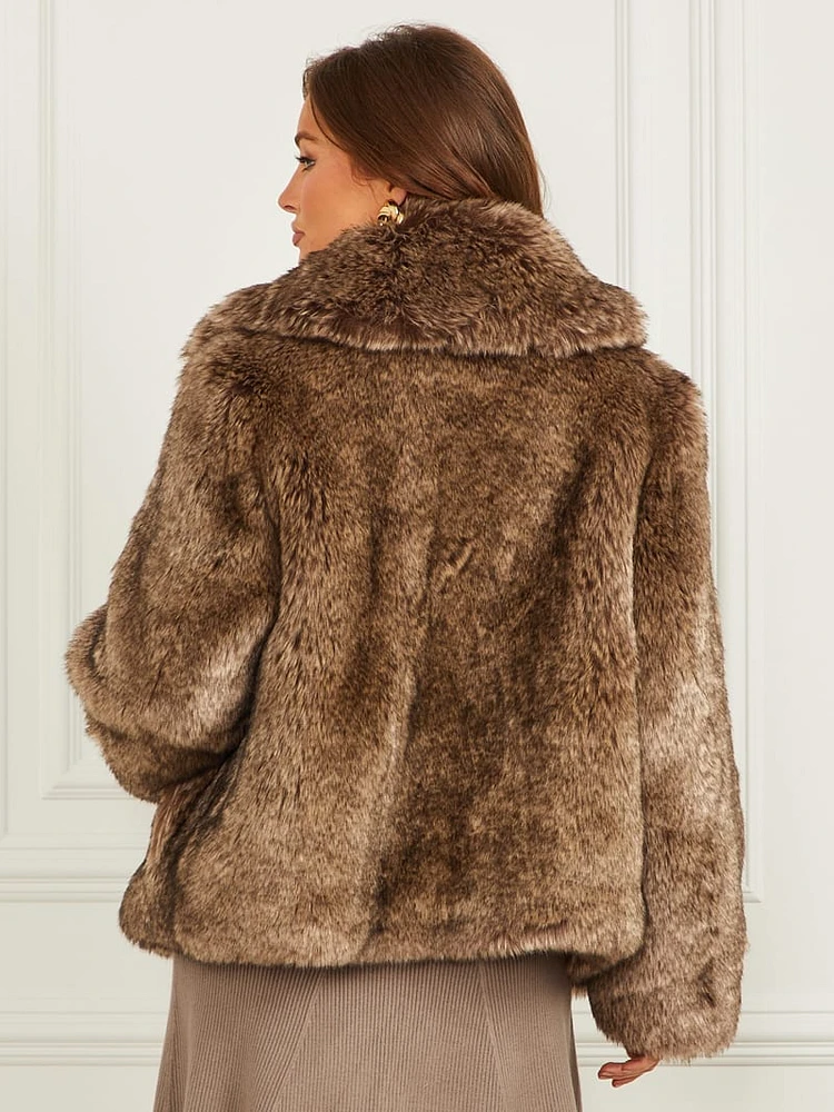 Duchesse Faux-Fur Jacket