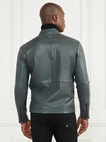 Genuine Leather Biker Jacket